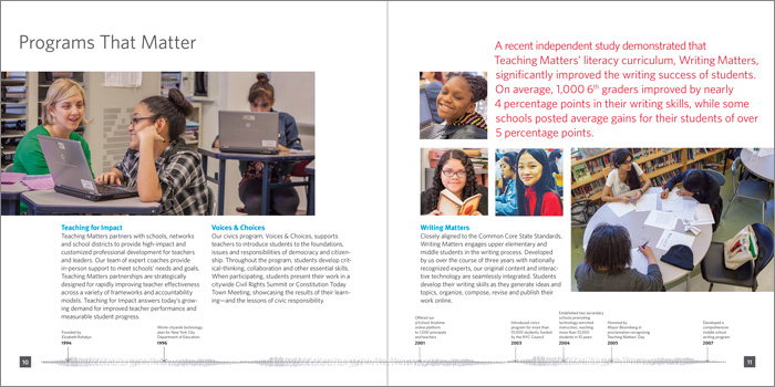 Teaching Matters Annual Report