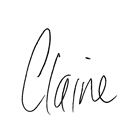 Claire -Written signature image